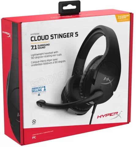 Photo de Casque Gamer filaire HyperX Cloud Stinger S (Noir)