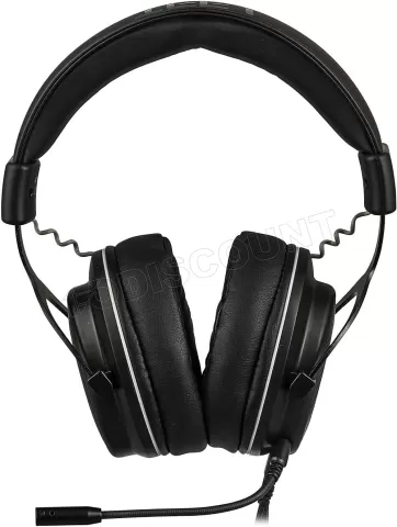 Photo de Casque Gamer filaire L33T Gaming Huginn 7.1 LED (Noir)