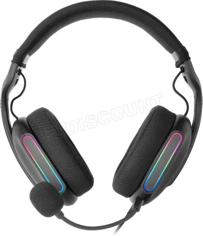 Photo de Casque Gamer filaire Mars Gaming MH-Pro RGB (Noir)
