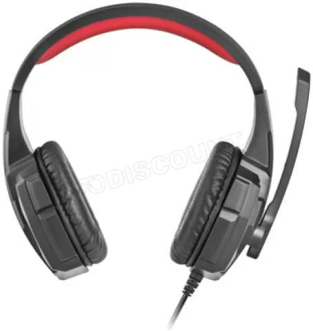 Photo de Casque Gamer filaire Mars Gaming MH020 (Noir/Rouge)