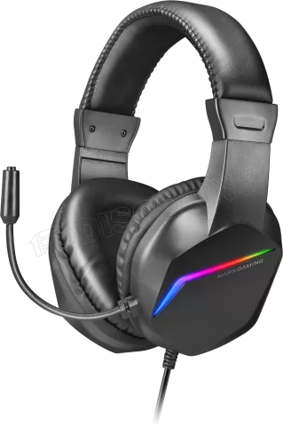 Photo de Casque Gamer filaire Mars Gaming MH122 RGB (Noir)