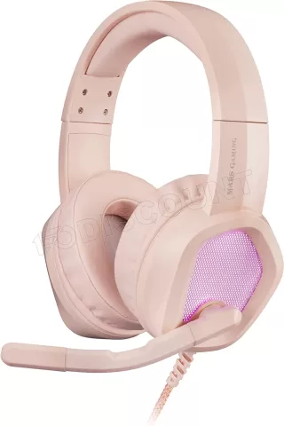 Photo de Casque Gamer filaire Mars Gaming MH320 RGB (Rose)