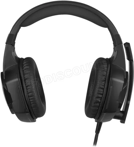 Photo de Casque Gamer filaire Mars Gaming MHX Pro 7.1 (Noir/Rouge)