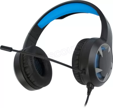 Photo de Casque Gamer filaire NGS GHX-510 (Noir/Bleu)