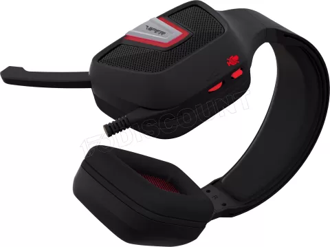 Photo de Casque Gamer filaire Patriot Viper V330 (Noir/Rouge)