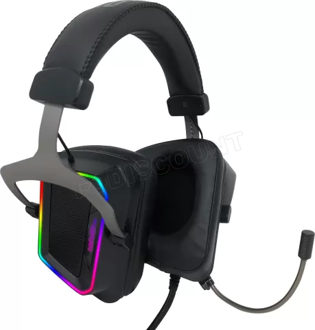 Photo de Casque Gamer filaire Patriot Viper V380 7.1 RGB (Noir)