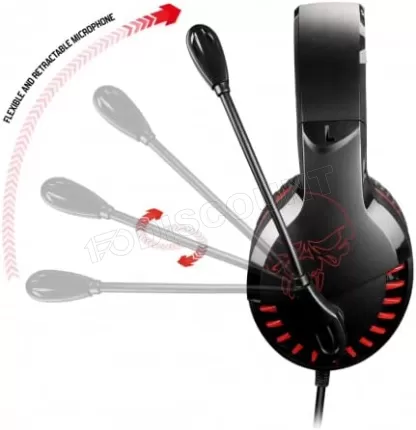 Photo de Casque Gamer filaire Spirit of Gamer Pro H3 Switch Edition (Bleu/Rouge)