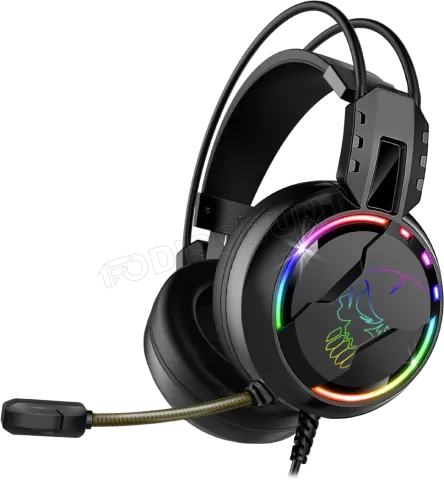 Photo de Casque Gamer filaire Spirit of Gamer Pro H7 RGB (Noir)