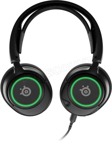 Photo de Casque Gamer filaire SteelSeries Arctis Nova 3 (Noir)