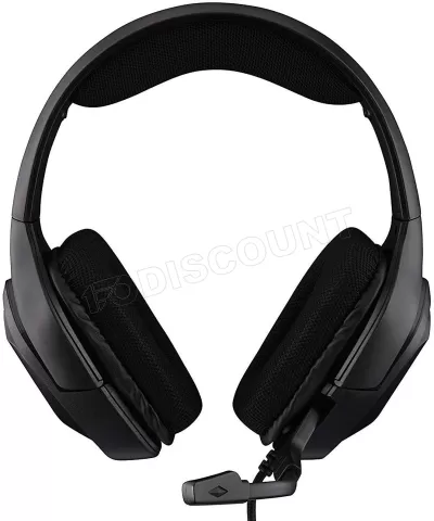 Photo de Casque Gamer filaire The G-Lab Korp Cobalt (Noir)