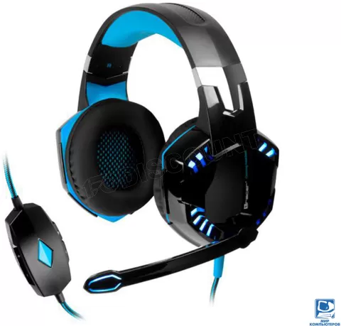 Photo de Casque Gamer filaire Tracer Hydra - 7.1 (Noir/Bleu)