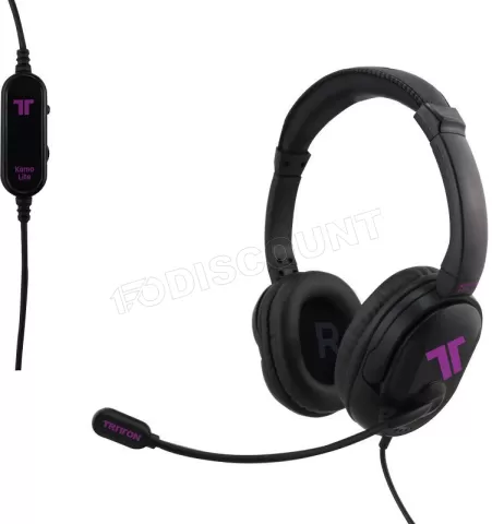 Photo de Casque Gamer filaire Tritton Kama Lite (Noir)