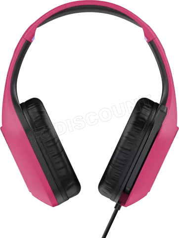 Photo de Casque Gamer filaire Trust GXT 415 Zirox (Rose)