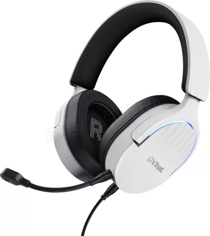 Photo de Casque Gamer filaire Trust GXT 490 Fayzo (Blanc)