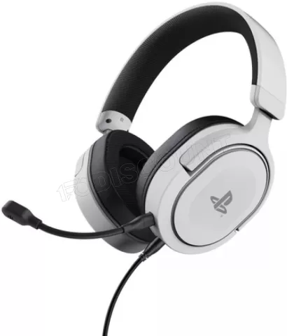 Photo de Casque Gamer filaire Trust GXT 498 Forta (Blanc)