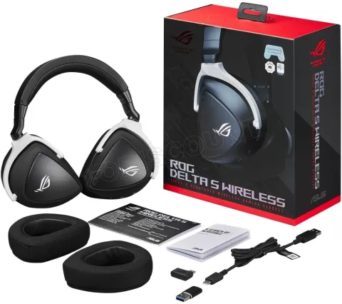 Photo de Casque Gamer sans fil Asus Rog Delta S (Noir)