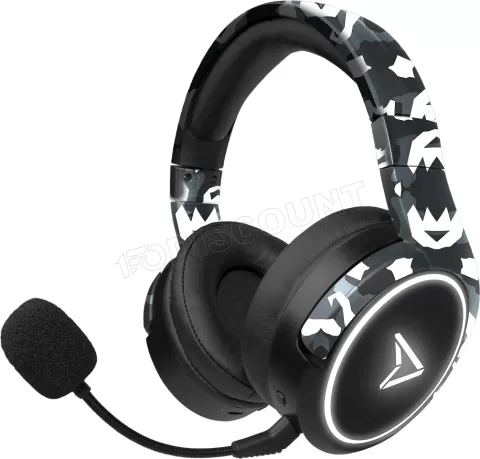 Photo de Casque Gamer sans fil Bluetooth Steelplay Impulse Camo (Noir)