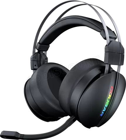 Photo de Casque Gamer sans fil Cougar Omnes Essential RGB (Noir)