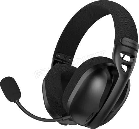Photo de Casque Gamer sans fil Hator Hyperpunk 3X (Noir)