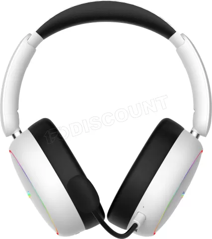 Photo de Casque Gamer sans fil Hator Phoenix 2 (Blanc)