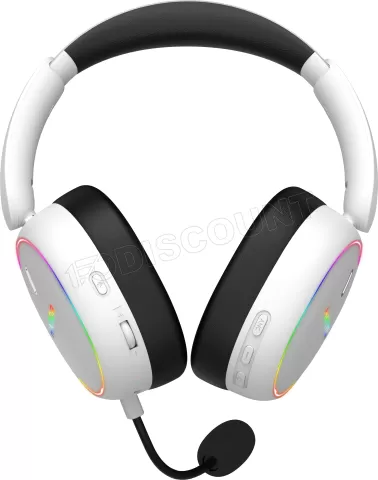 Photo de Casque Gamer sans fil Hator Phoenix 2 (Blanc)