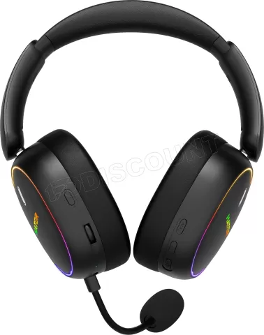 Photo de Casque Gamer sans fil Hator Phoenix 2 (Noir)