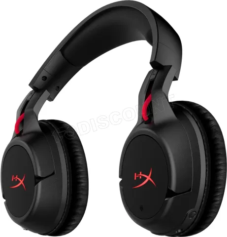 Photo de Casque Gamer sans fil HyperX Cloud Flight (Noir/Rouge)