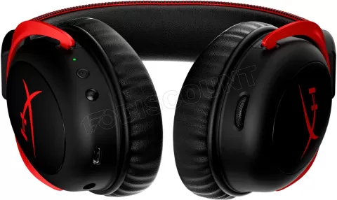 Photo de Casque Gamer sans fil HyperX Cloud II (Noir/Rouge)