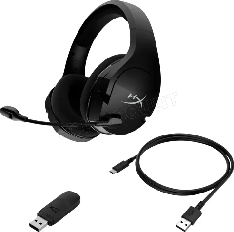 Photo de Casque Gamer sans fil HyperX Cloud Stinger Core (Noir)