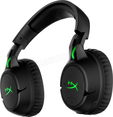 Photo de Casque Gamer sans fil HyperX CloudX Flight Xbox (Noir/Vert)