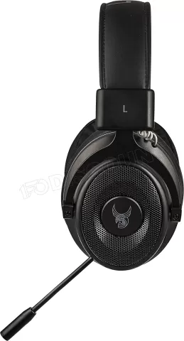 Photo de Casque Gamer sans fil L33T Gaming Muninn (Noir)