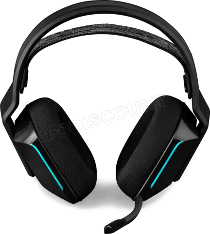 Photo de Casque Gamer sans fil Logitech G733 Lightspeed RGB (Noir)