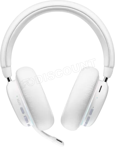 Photo de Casque Gamer sans fil Logitech G735 Aurora RGB (Blanc)