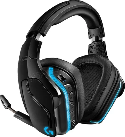 Photo de Casque Gamer sans fil Logitech G935 RGB (Noir)