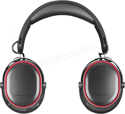 Photo de Casque Gamer sans fil Mars Gaming MHW RGB (Noir)