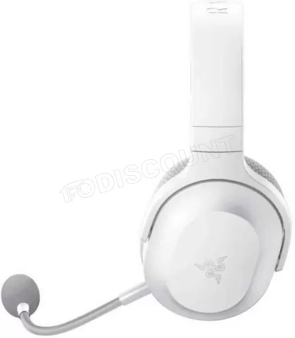 Photo de Casque Gamer sans fil Razer Barracuda X (Blanc)