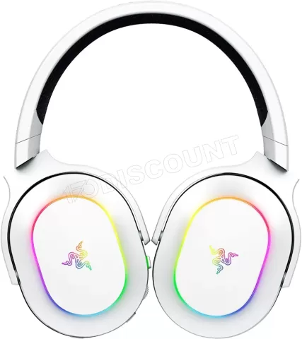 Photo de Casque Gamer sans fil Razer Barracuda X Chroma RGB (Blanc)