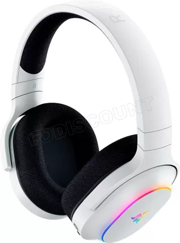 Photo de Casque Gamer sans fil Razer Barracuda X Chroma RGB (Blanc)