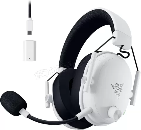 Photo de Casque Gamer sans fil Razer BlackShark V3 (Blanc)