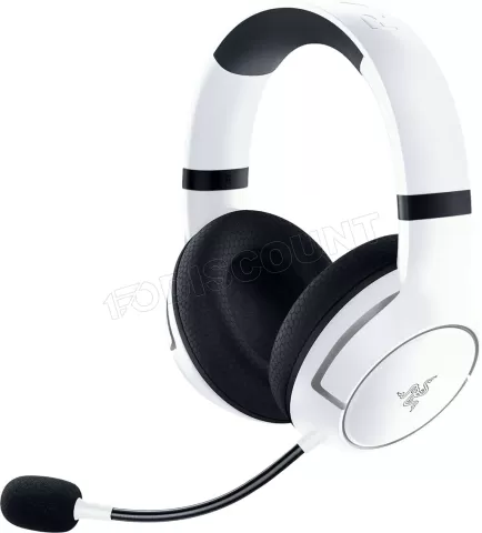 Photo de Casque Gamer sans fil Razer Kaira HyperSpeed (Blanc)