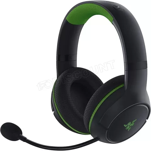 Photo de Casque Gamer sans fil Razer Kaira pour Xbox séries X/S (Noir/Vert)