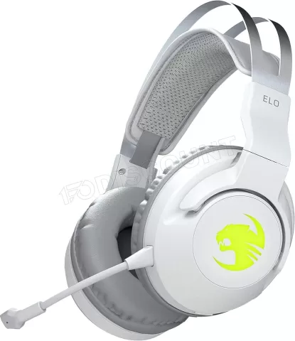 Photo de Casque Gamer sans fil Roccat Elo 7.1 Air (Blanc)