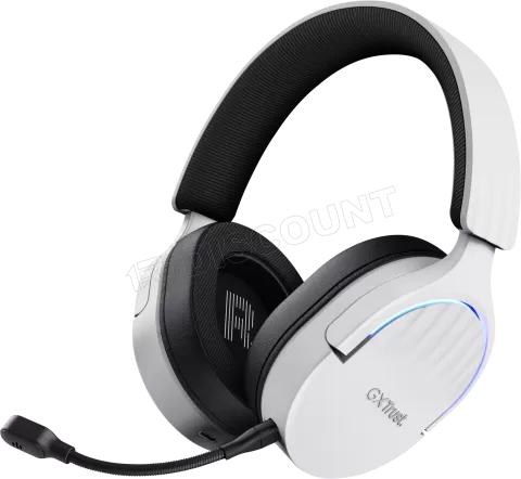 Photo de Casque Gamer sans fil Trust GXT 491 Fayzo (Blanc)