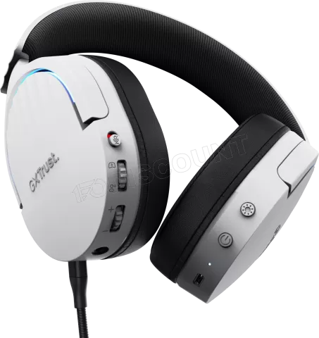 Photo de Casque Gamer sans fil Trust GXT 491 Fayzo (Blanc)