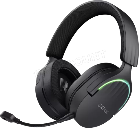 Photo de Casque Gamer sans fil Trust GXT 491 Fayzo (Noir)