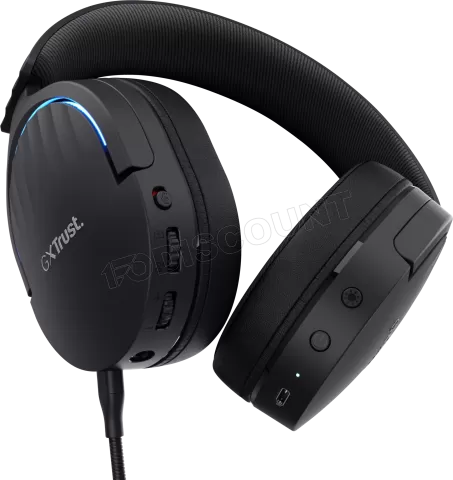 Photo de Casque Gamer sans fil Trust GXT 491 Fayzo (Noir)