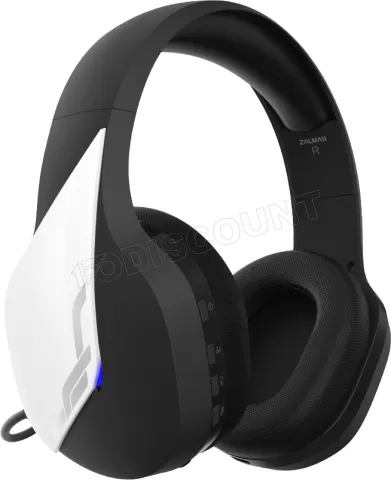 Photo de Casque Gamer sans fil Zalman HPS700W (Blanc)