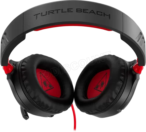 Photo de Casque Gamer Turtle Beach Recon 70 (Noir/Rouge)