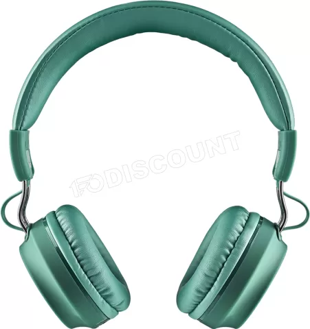 Photo de Casque Micro Bluetooth NGS Artica Chill (Vert)