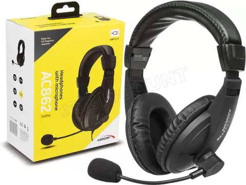 Photo de Casque Micro filaire AudioCore AC862 (Noir)